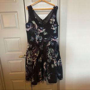 Party Dress with tulle underskirt
